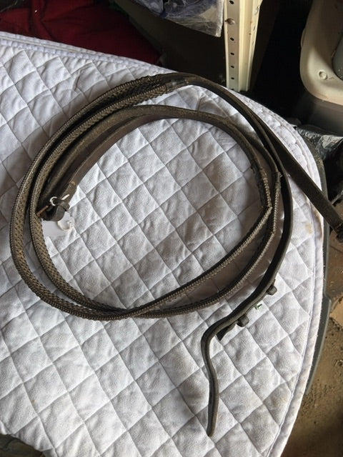 Brown  Rubber Reins