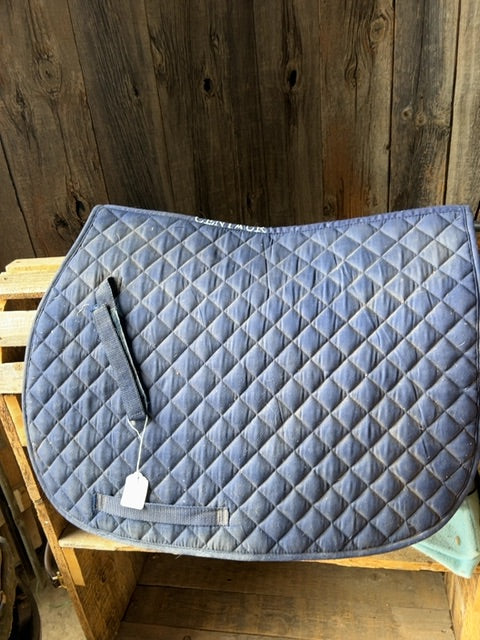 Navy Century Saddle Pad, Full