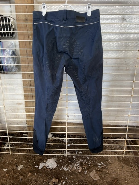 Navy BR Full Seat Breeches, 30