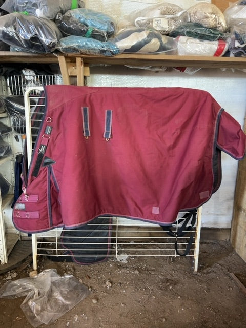 Burgundy Schneiders Turnout, 74"