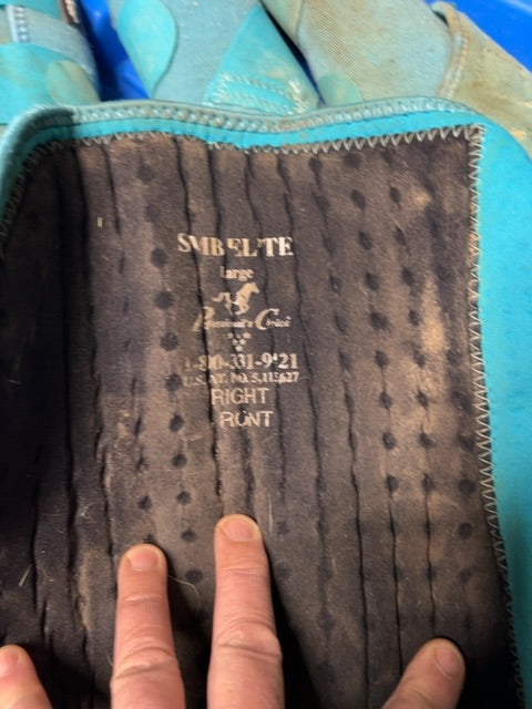 Teal Pro Choice Ventech Sport Boots, Large