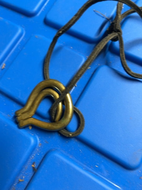 Brass Folding Hoof Pick