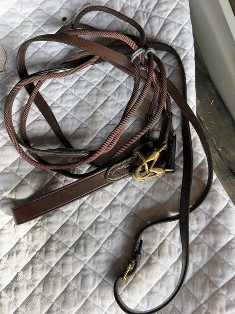 Brown D'yon Draw Reins