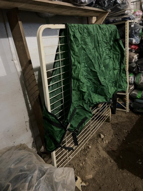 Green Glover Equine Nylon sheet, 62”
