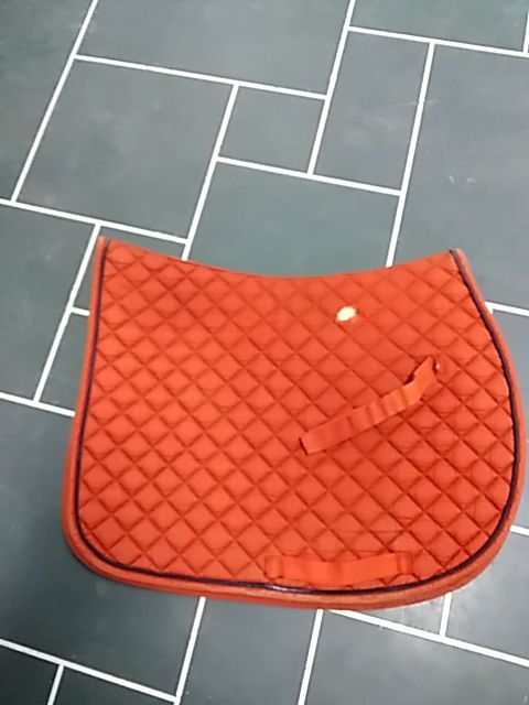 Orange Shedrow Saddle Pad, Full