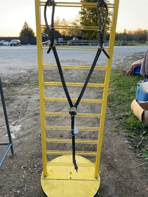 Dk Brown basket weave Breastplate