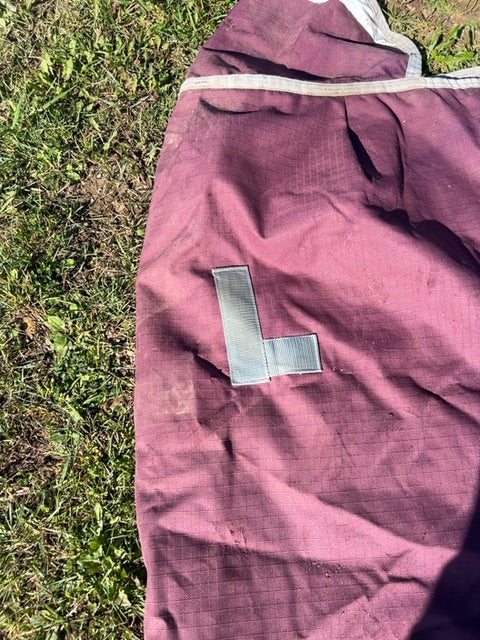 Purple Canadian Horsewear Maxim Winter Turnout, 72