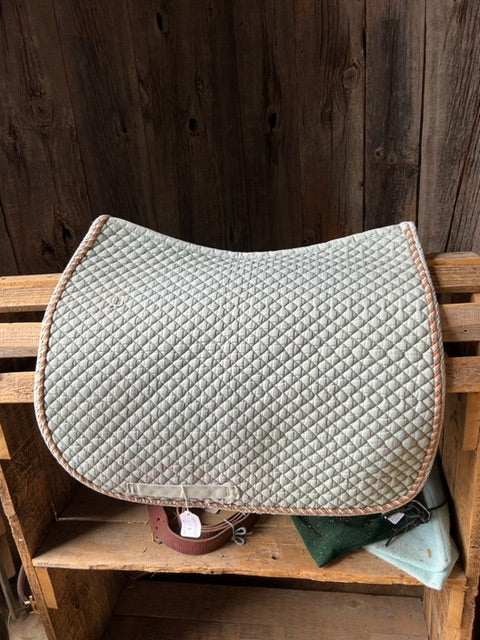 Mint green Shedrow Saddle Pad, Full