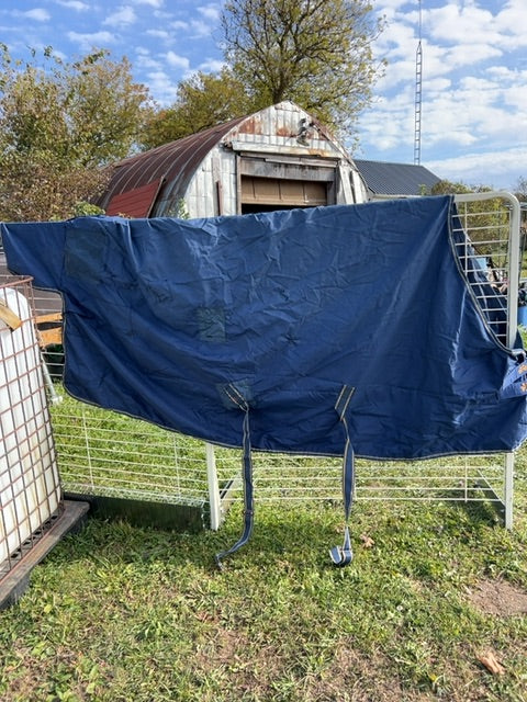 Blue Bucas Rainsheet, 81"